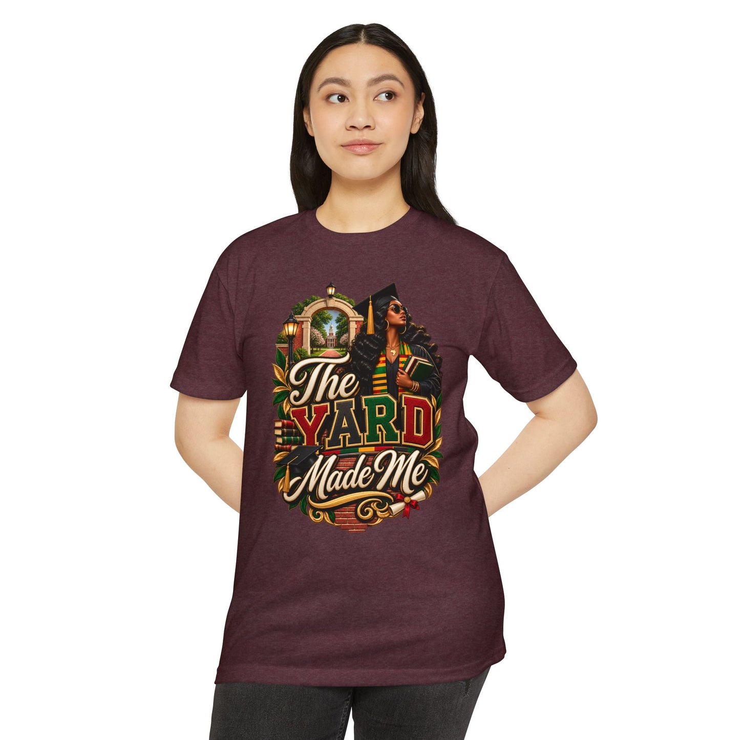 The Yard Made Me T-Shirt — Reggae Jamaican Pride Graphic Tee