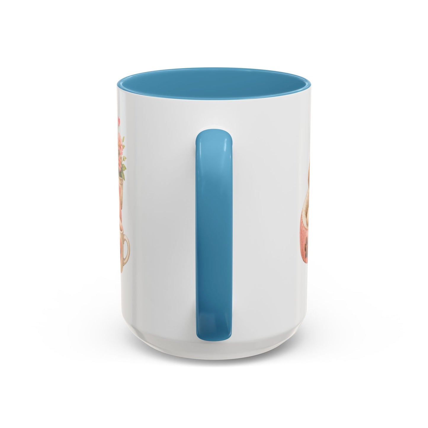 Puppy Love Coffee Mug — Cute Dog Heart Accent Mug (11/15oz)