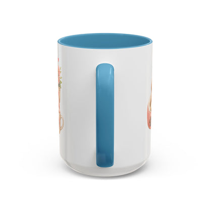 Puppy Love Coffee Mug — Cute Dog Heart Accent Mug (11/15oz)