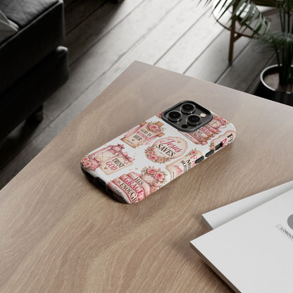 Faith Phone Case — 'Jesus Saves' Floral Christian Scripture iPhone Case