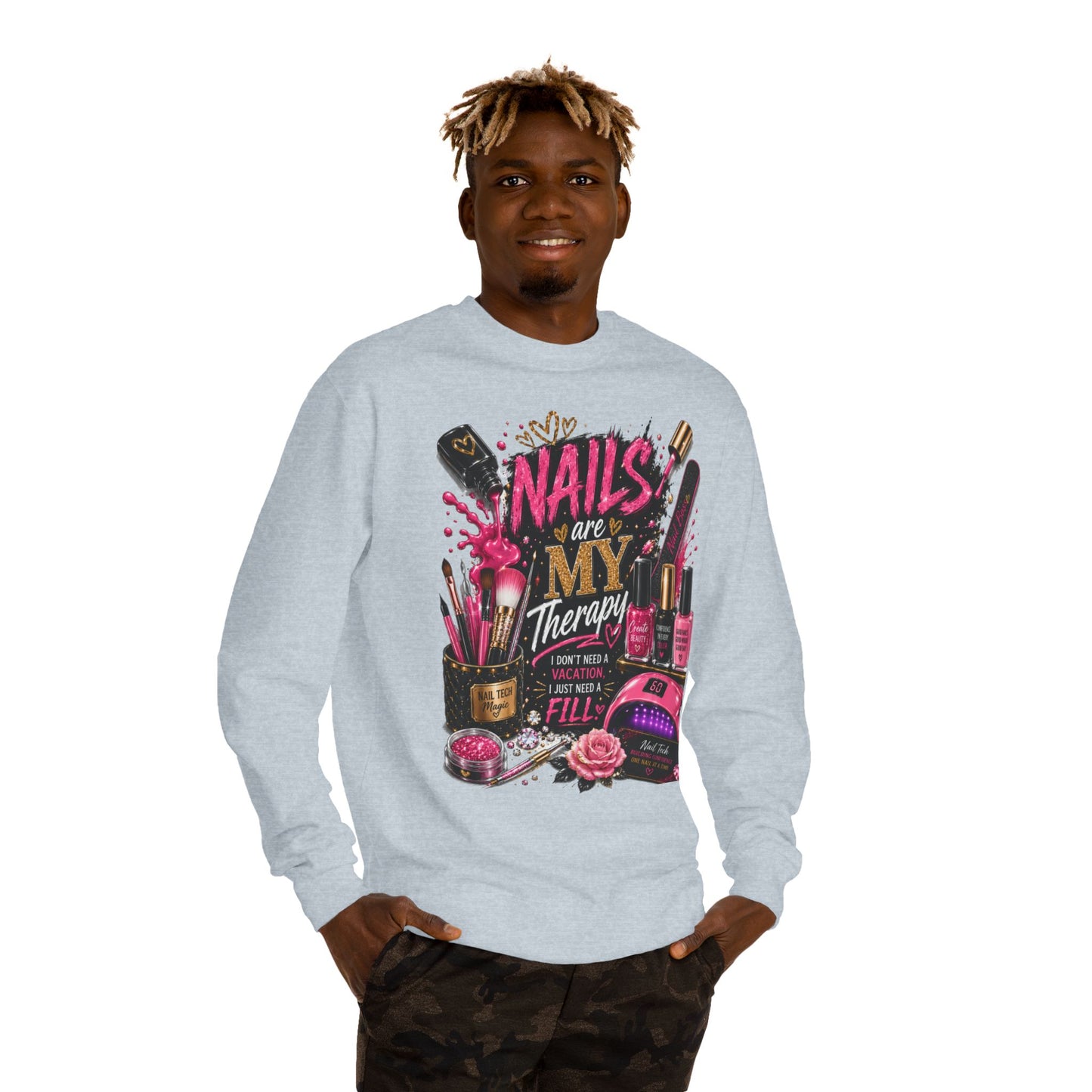 Nails Are My Therapy Sweatshirt