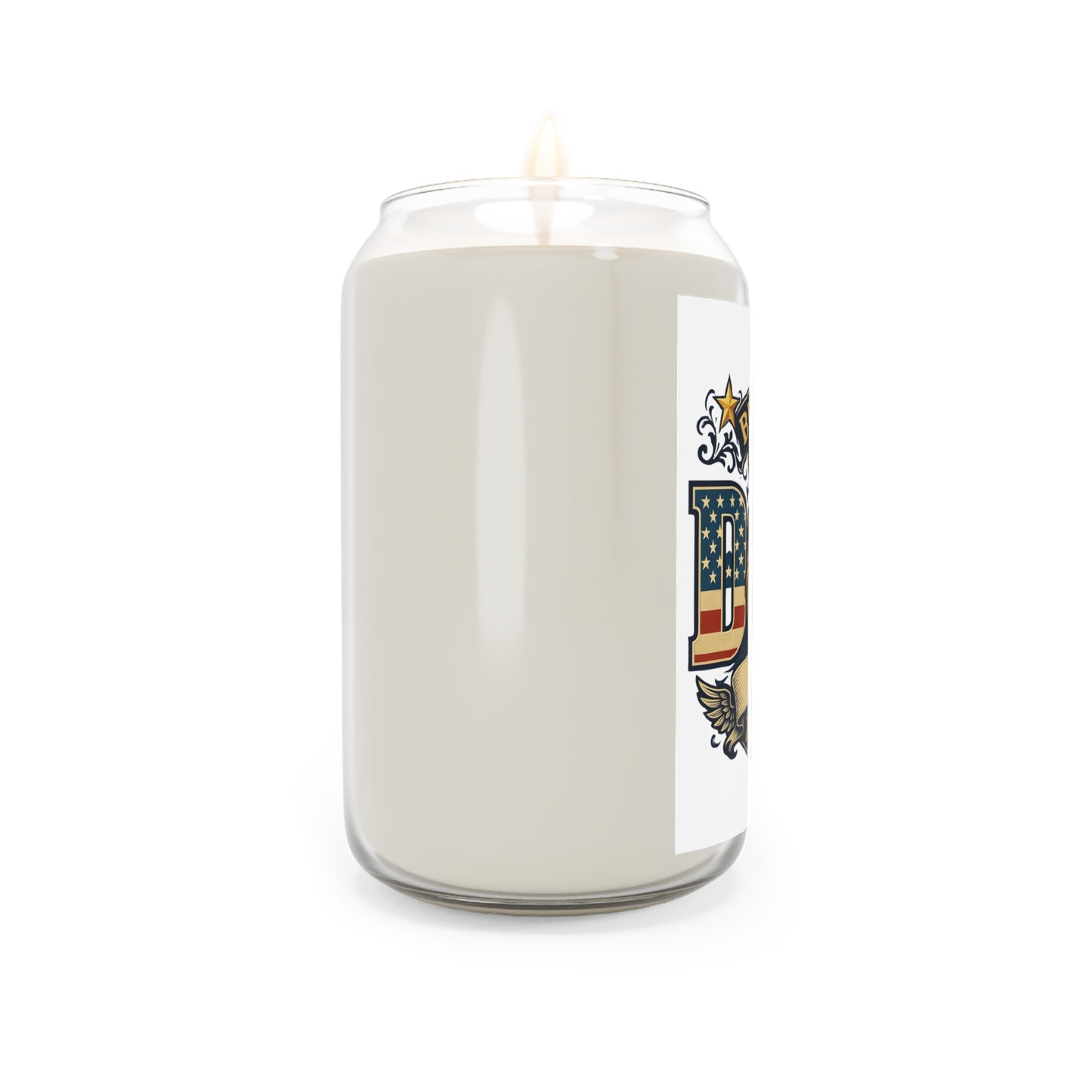 Best Ever Dad Scented Soy Candle — "Dad The King" 13.75oz (Father's Day Gift)