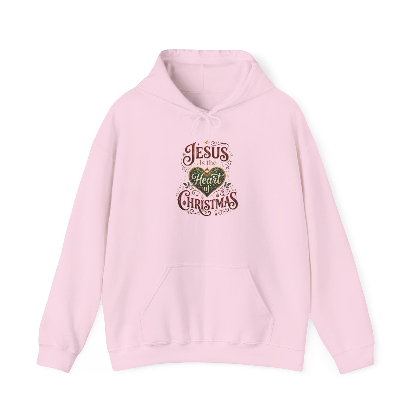Jesus Is the Heart of Christmas Hoodie