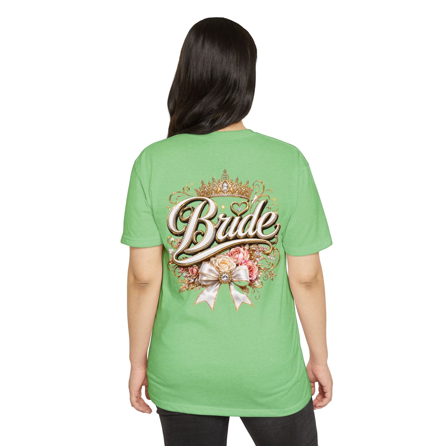 Bride Floral Crown T-Shirt