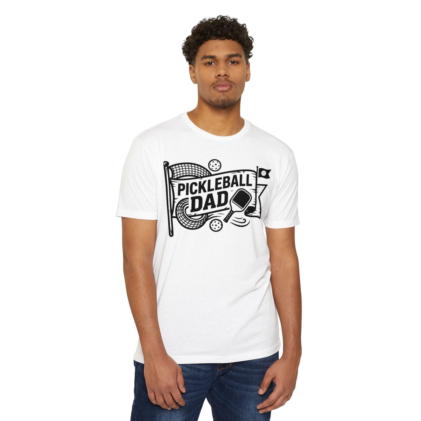 Pickleball Dad T‑Shirt — Vintage Pickleball Design for Dads
