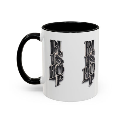 Bishop Vertical Logo Accent Coffee Mug — 11/15oz