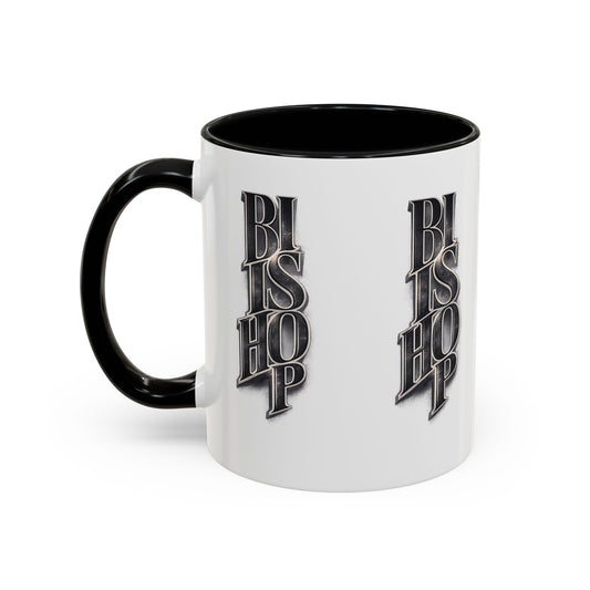 Bishop Vertical Logo Accent Coffee Mug — 11/15oz