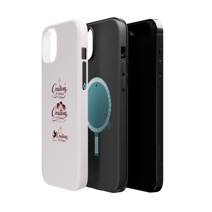 Magnetic Impact-Resistant Phone Case – Creations by Dionesa Logo