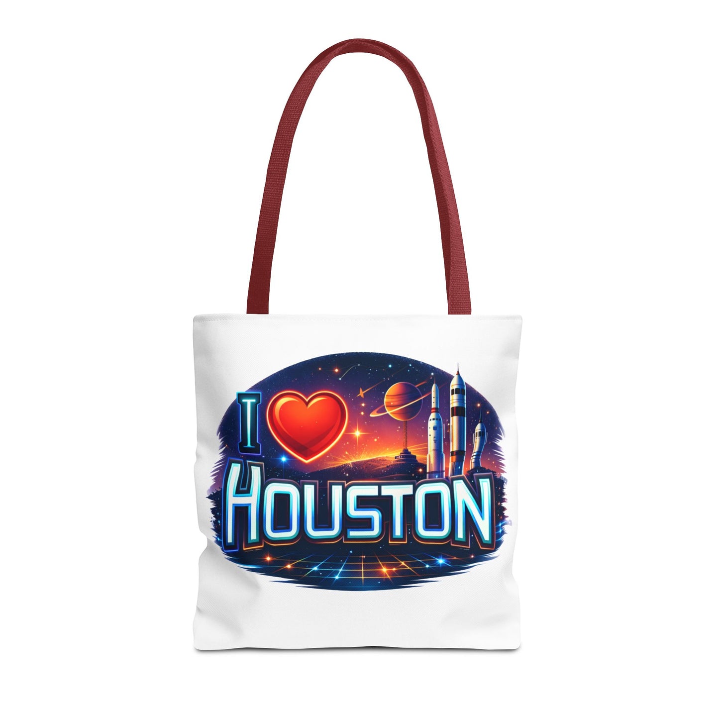 I  Houston Retro Space Tote Bag