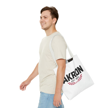 Akron Est. 1825 Tote Bag — City Pride Canvas Tote