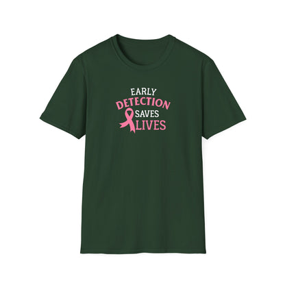Early Detection Saves Lives T-Shirt