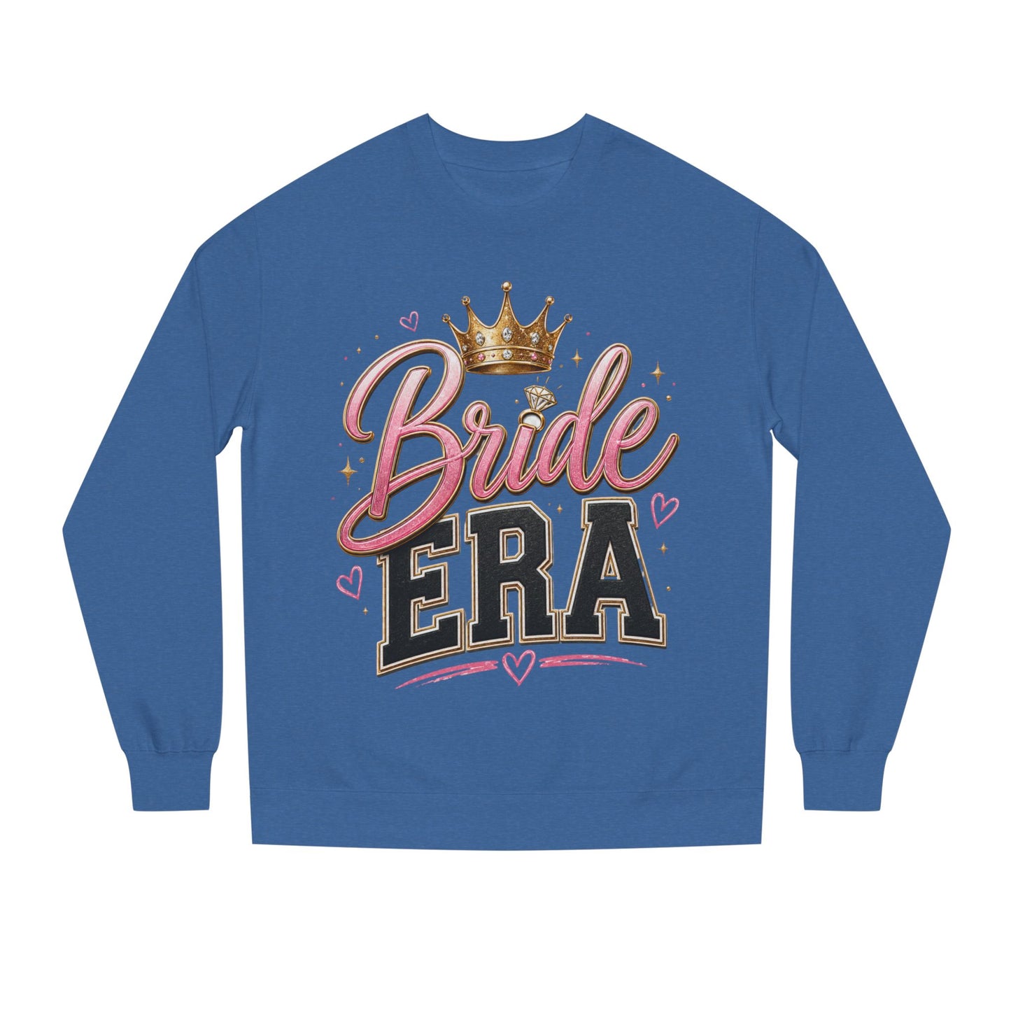 Bride Era Sweatshirt — Bachelorette Crewneck with Crown Graphic
