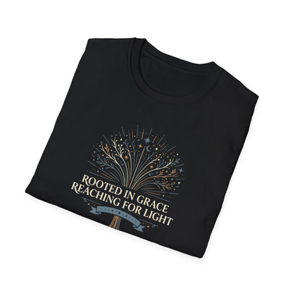 Rooted in Grace Reaching for Light T-Shirt