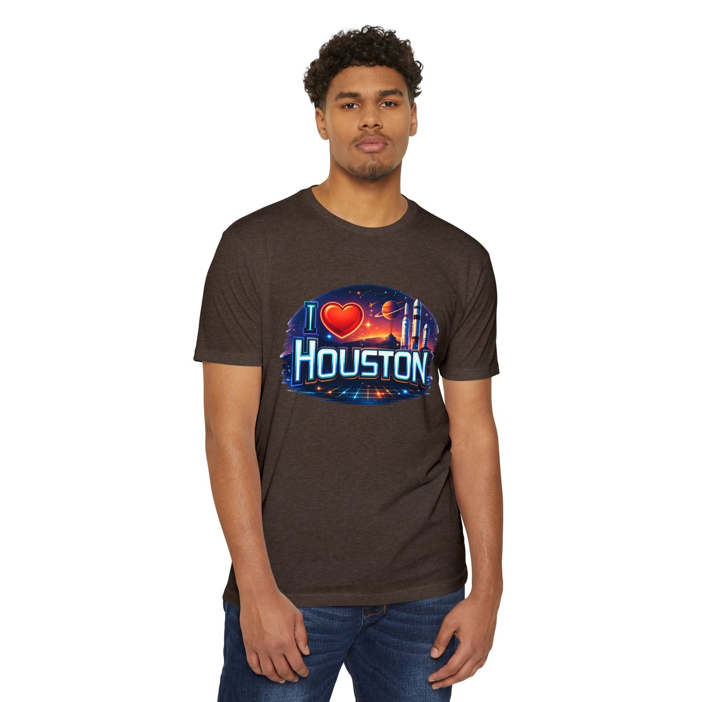 I Love Houston Graphic T-Shirt
