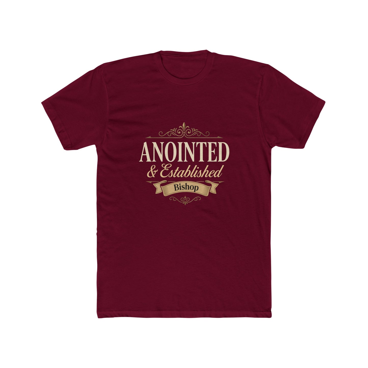 Anointed & Established Bishop T-Shirt — Christian Ministry Tee