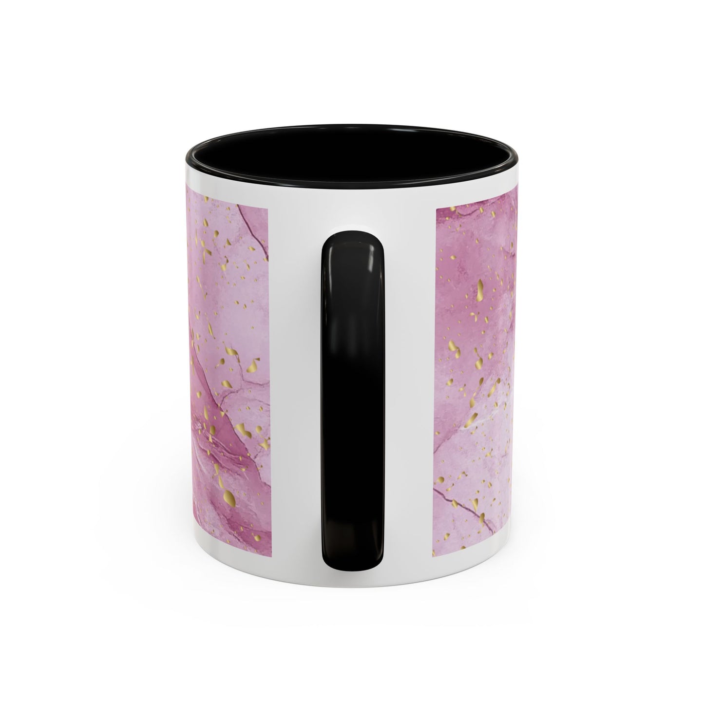 Mom Definition Accent Coffee Mug – Inspirational Pink Marble Mother’s Day Gift (11/15oz)