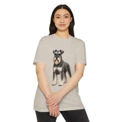 Schnauzer Dog T-Shirt — Realistic Schnauzer Graphic Tee for Dog Lovers