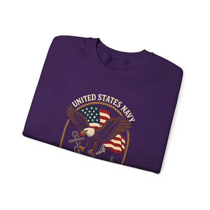 United States Navy The Eagle and the Anchor Stand Guard  Sweatshirt