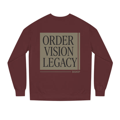Order • Vision • Legacy Sweatshirt — Minimalist Motivational Crewneck