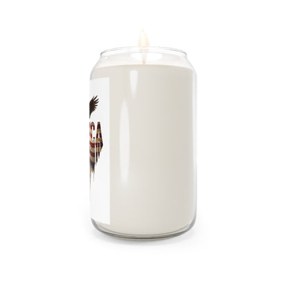 Patriotic Eagle 'AMERICA' Soy Candle – 13.75 oz Scented Jar