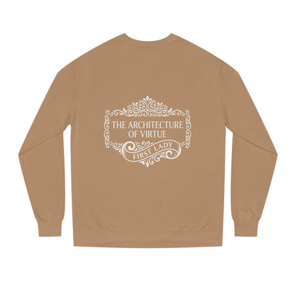 Sweatshirt — "The Architecture of Virtue" First Lady Graphic Crewneck