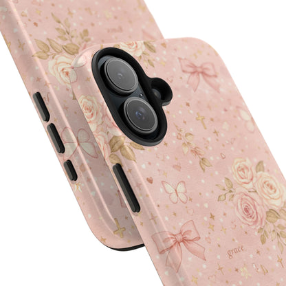 Grace Faith Phone Case | Christian floral iPhone Case