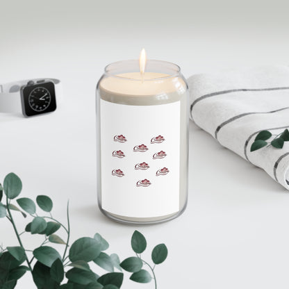 Soy Scented Candle 13.75 oz — Cozy Aromatherapy Jar (subtle logo design)