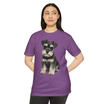 Schnauzer Puppy T-Shirt — Cute Dog Graphic Tee