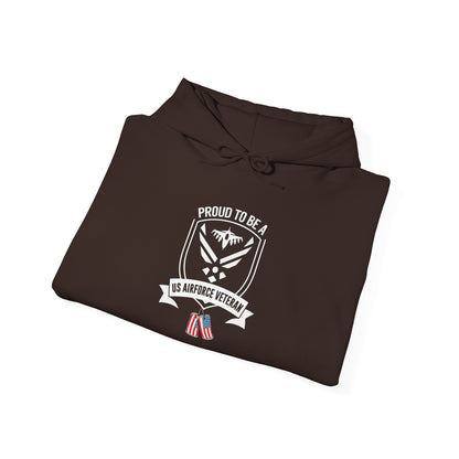 Proud to Be a US Airforce Veteran Hoodie