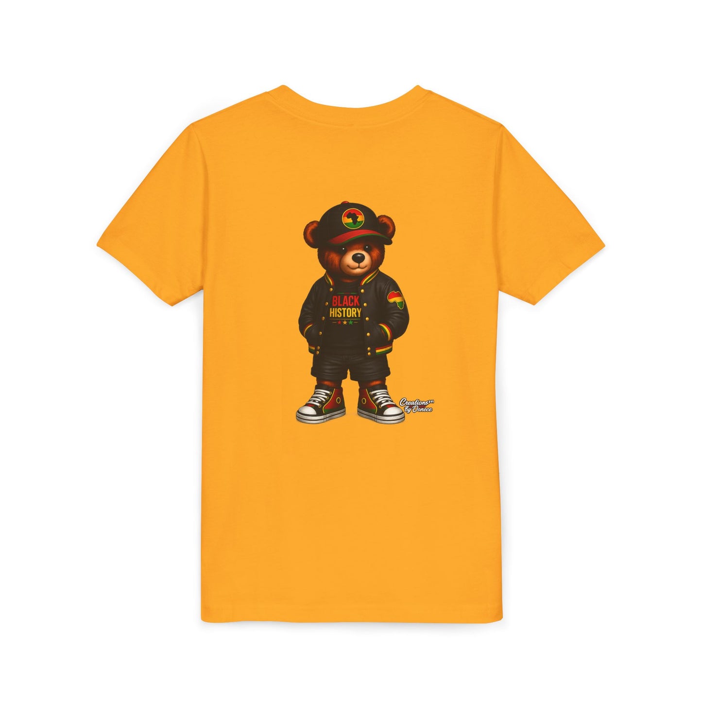 Kids 'Black History' Streetwear Bear Tee