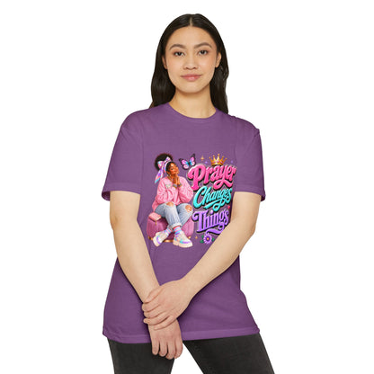 Prayer Changes Things T-Shirt — Inspirational Christian Faith Tee