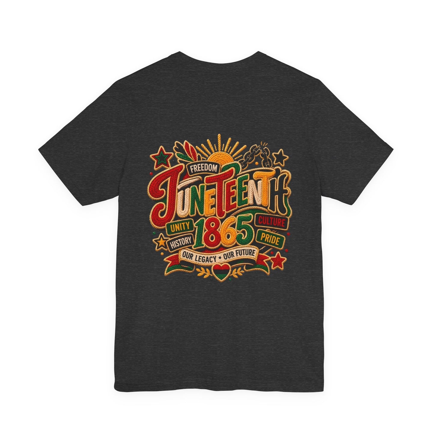 Juneteenth 1865 Celebration T-Shirt — Freedom, Unity & Pride Tee