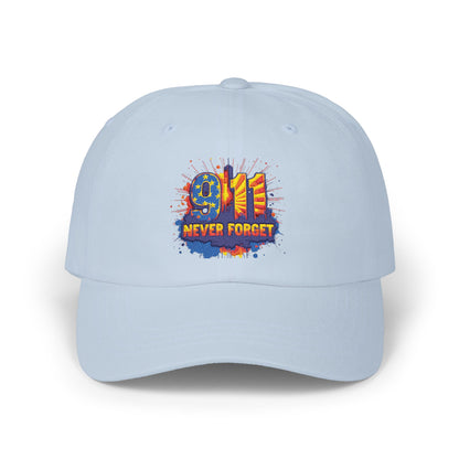 9/11 Never Forget Dad Cap - Memorial Tribute Baseball Hat