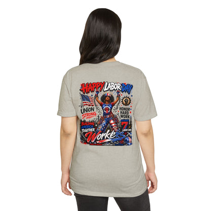 Happy Labor Day Workers T-Shirt — Union Strong, Honor Hard Work Tee