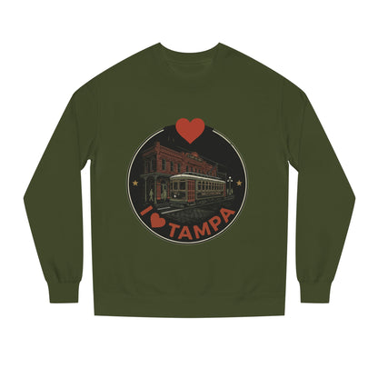 Tampa Sweatshirt — I  Tampa Vintage Streetcar Crewneck