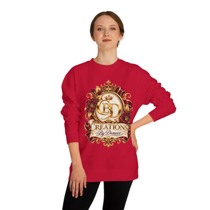 Creations By Denece Gold Emblem Sweatshirt
