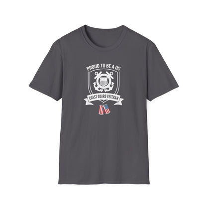 Proud to Be a US Coast Guard Veteran T-Shirt