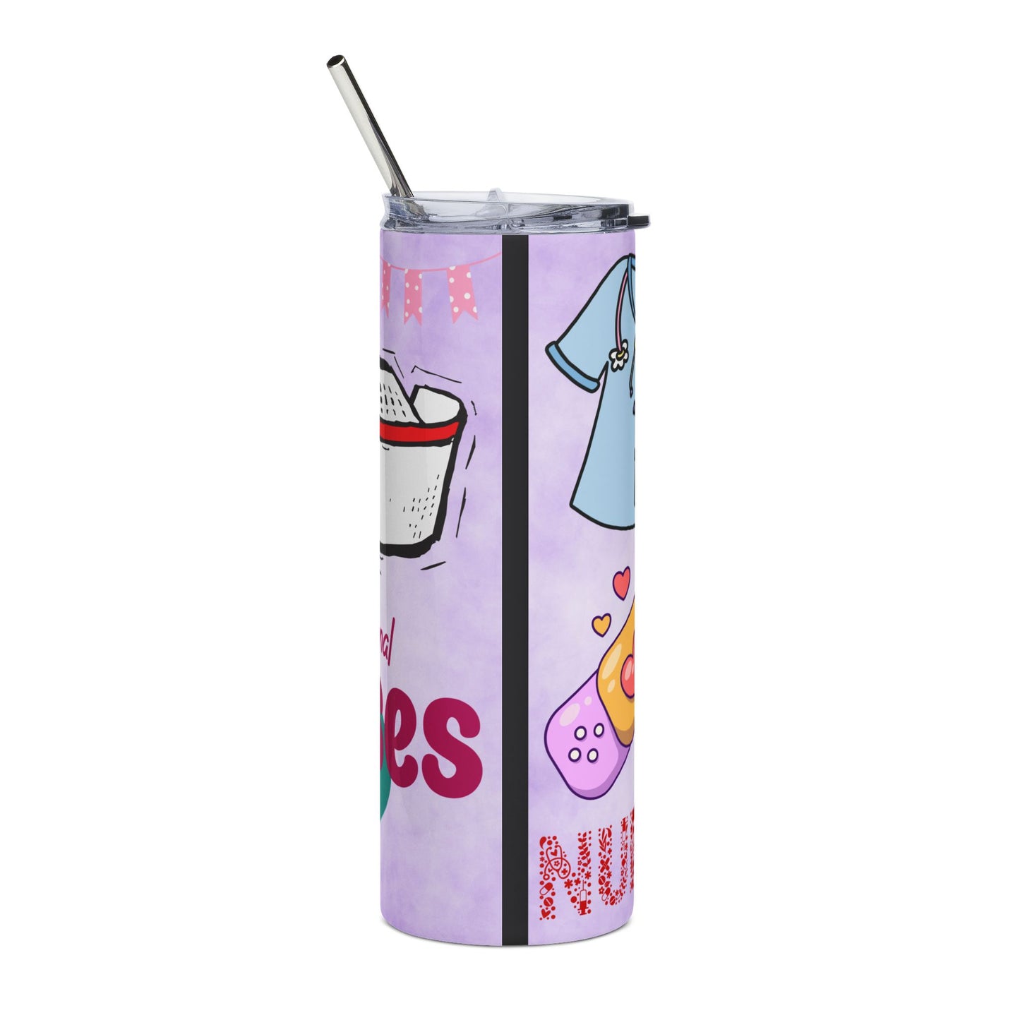Nurse Appreciation 20oz Stainless Tumbler — International Nurses Day Design