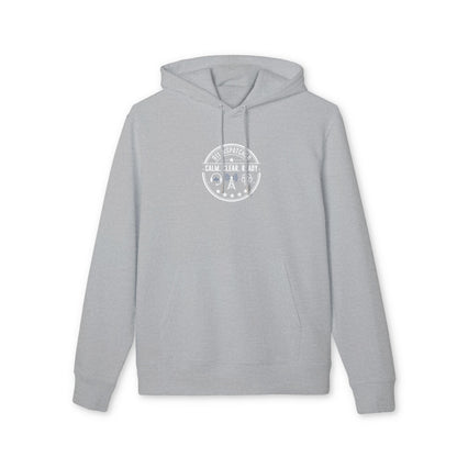 Cruiser Hoodie — Calm, Clear, Ready Dispatch Patch Design