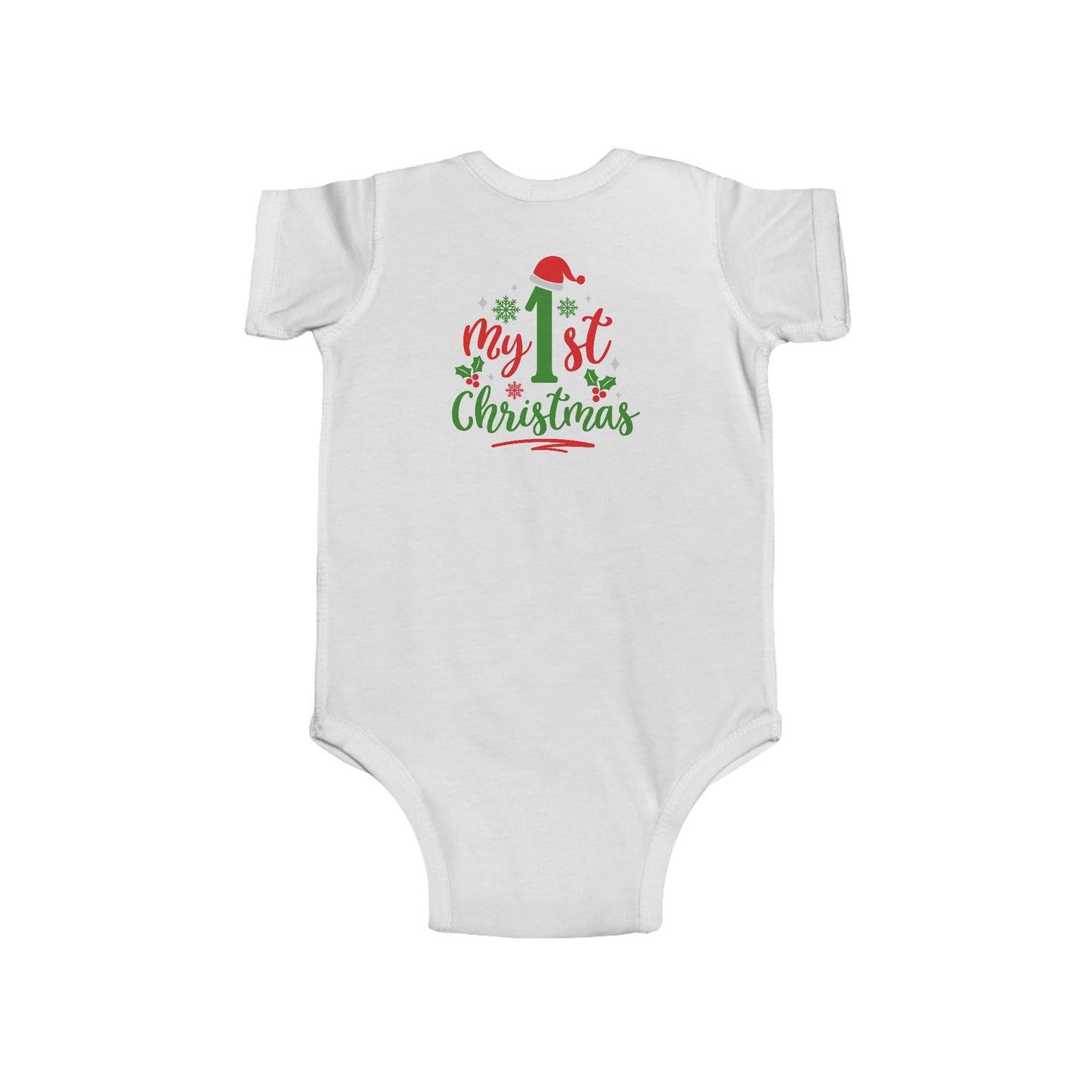 My 1st Christmas Baby Bodysuit — Infant Holiday Onesie
