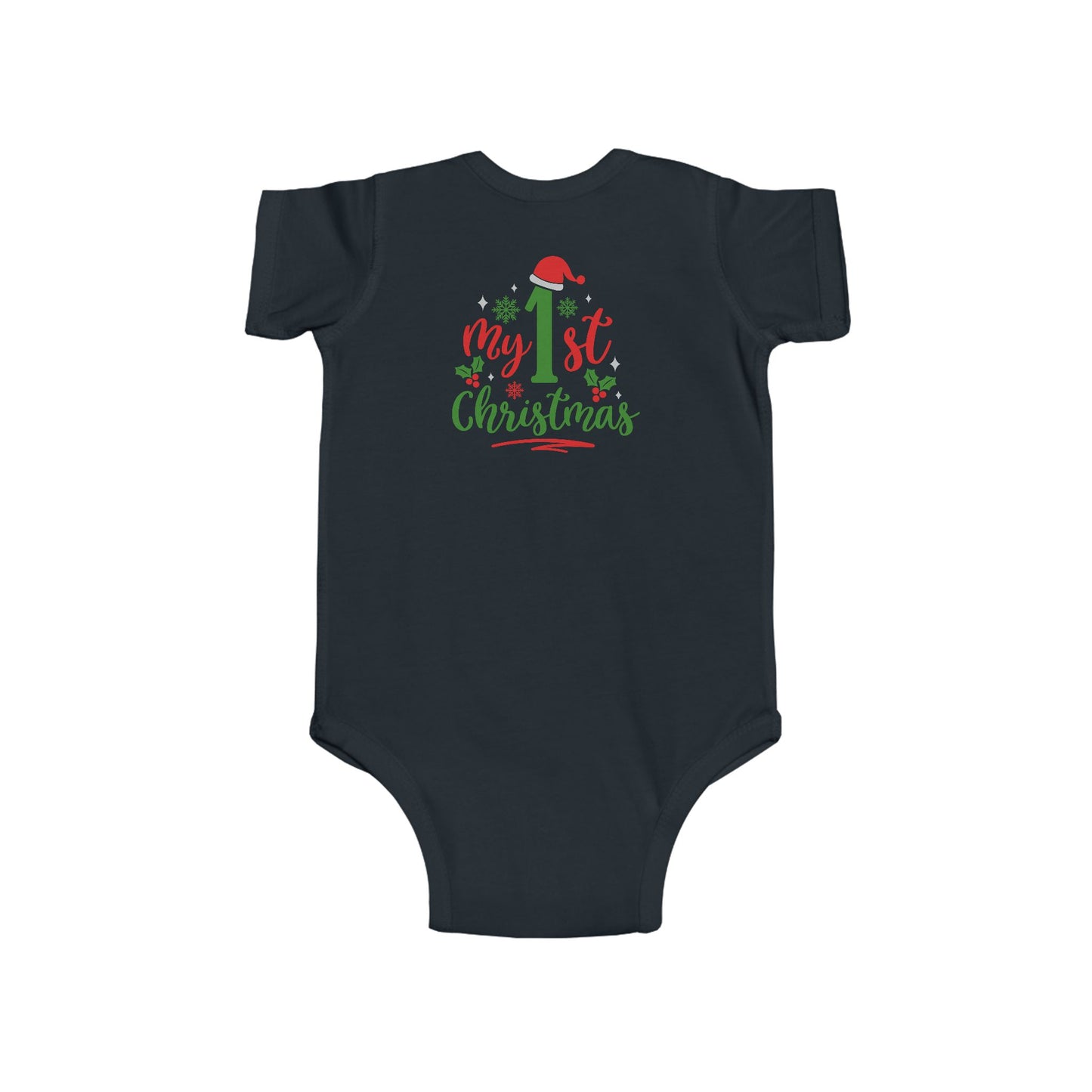 My 1st Christmas Baby Bodysuit — Infant Holiday Onesie