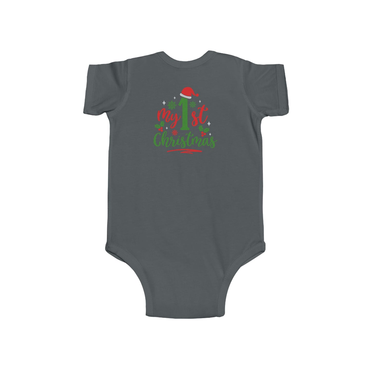 My 1st Christmas Baby Bodysuit — Infant Holiday Onesie