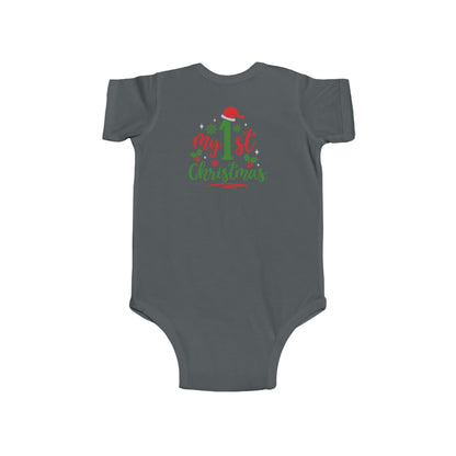My 1st Christmas Baby Bodysuit — Infant Holiday Onesie