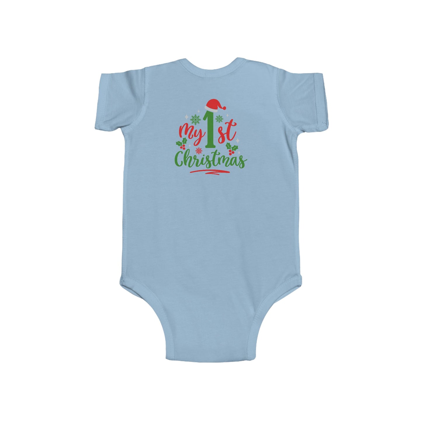 My 1st Christmas Baby Bodysuit — Infant Holiday Onesie