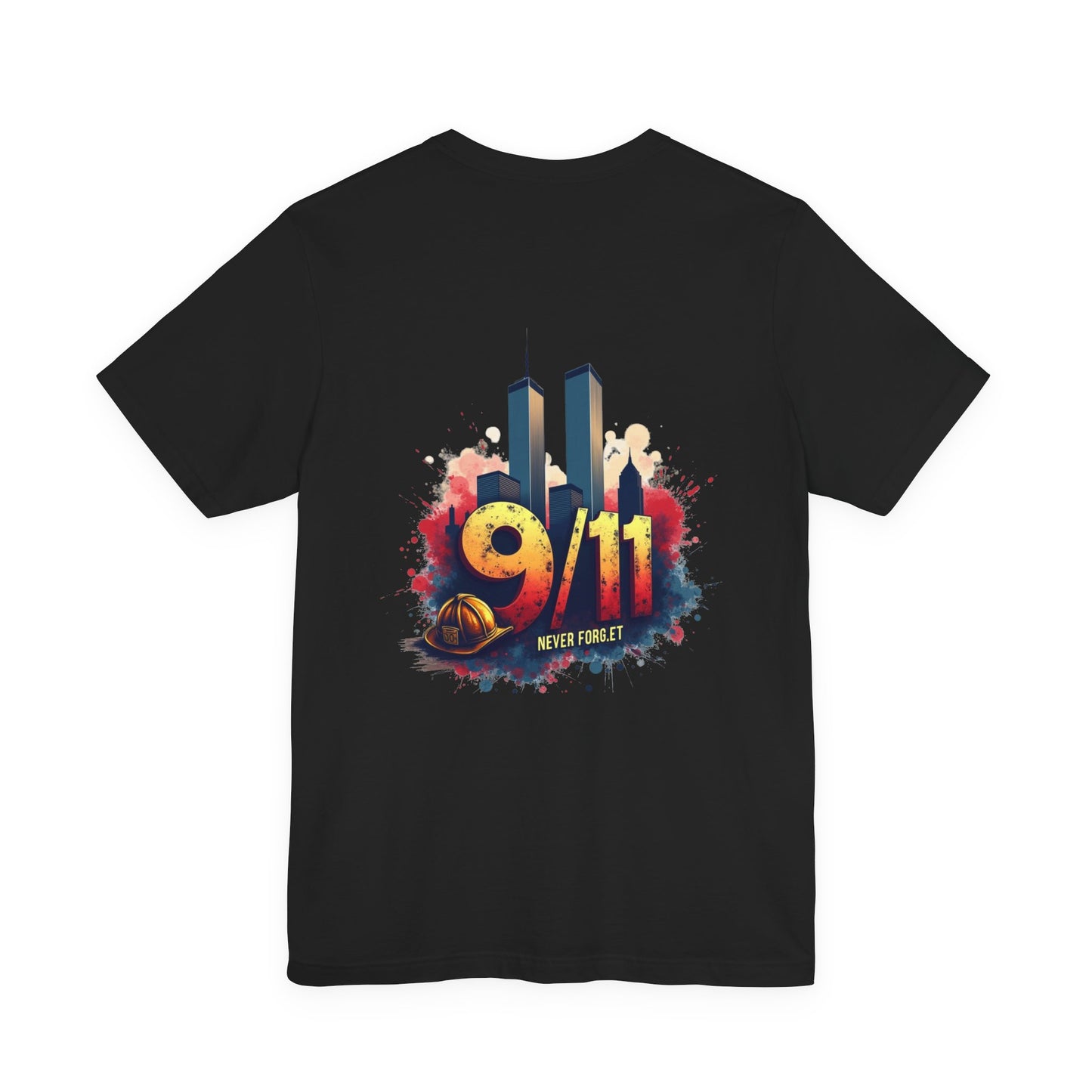 9/11 Memorial T-Shirt — Never Forget Tribute Tee