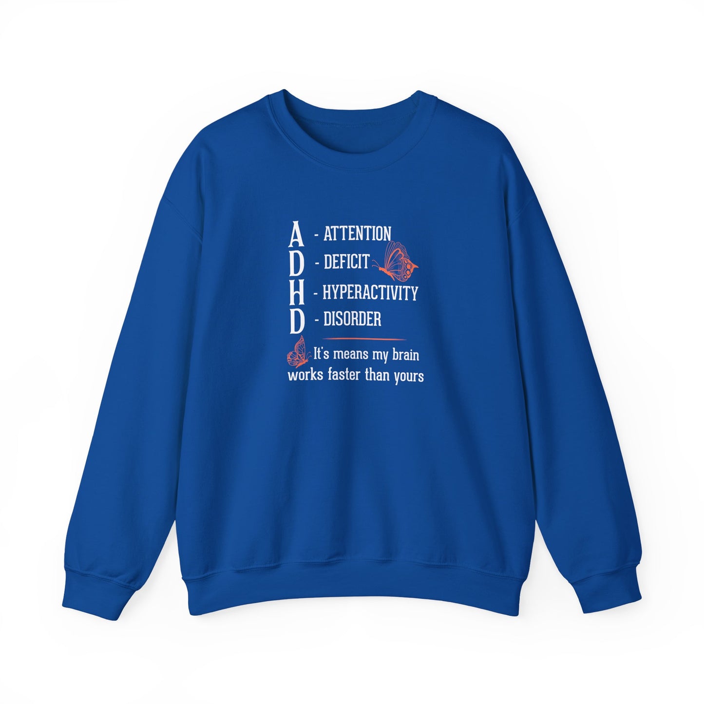 ADHD Awareness Crewneck Sweatshirt