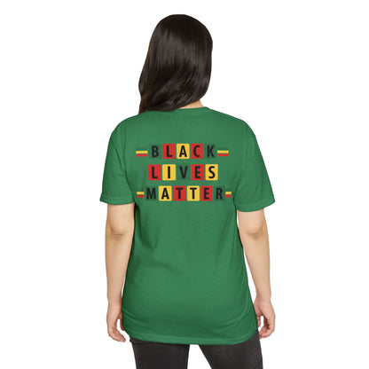 Black Lives Matter T‑Shirt - Pan-African Block Letter Tee