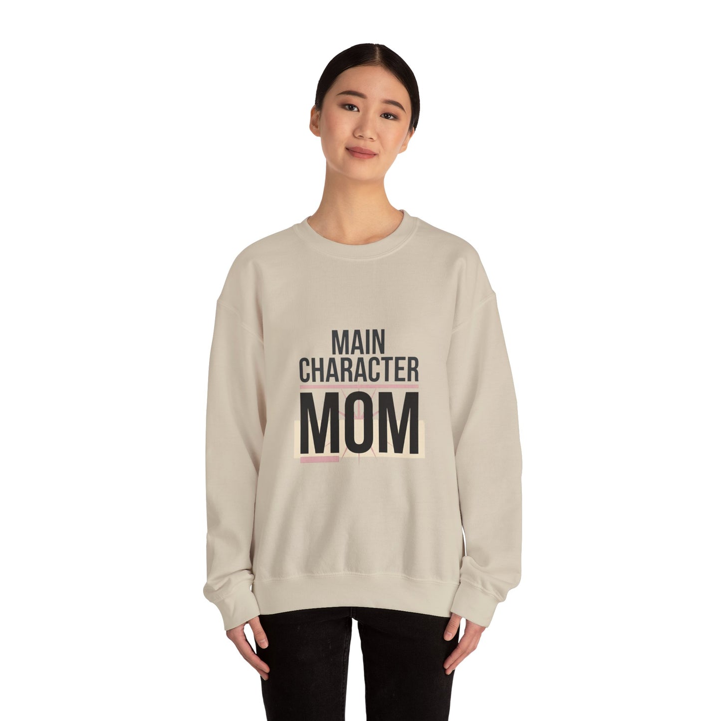Main Character Mom Sweatshirt | minimalist mom shirt, streetwear mom