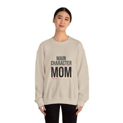 Main Character Mom Sweatshirt | minimalist mom shirt, streetwear mom