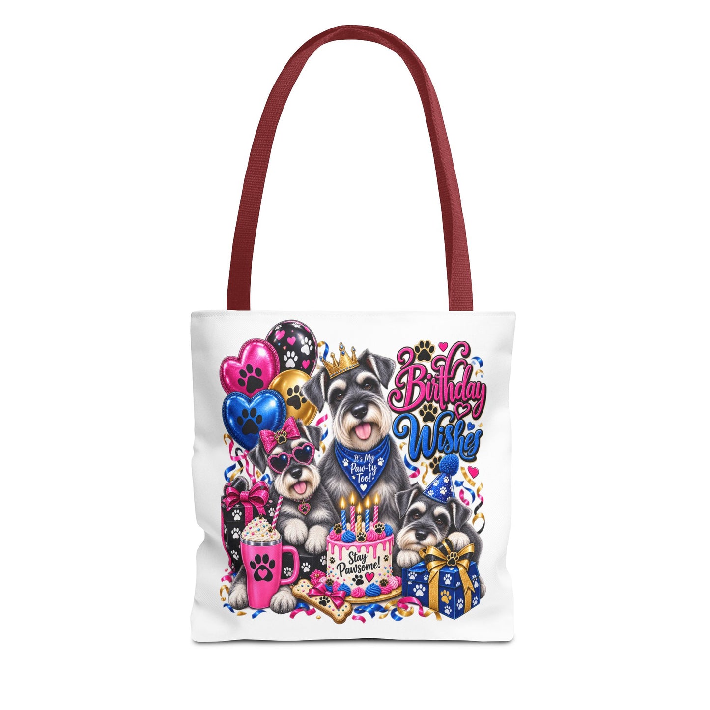 Birthday Wishes Dog Tote